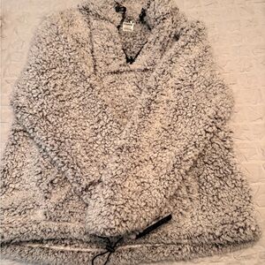 PINK Victoria's Secret Fuzzy Sherpa Jacket